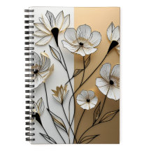 Notebook com regras personalizável elegante
