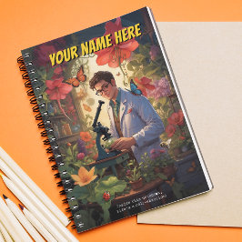 Notebook da Escola de Biologia Personalizável