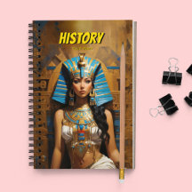 Notebook da escola de história - personalizável