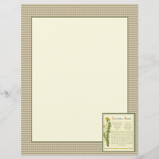 Notebook Dandelion Salad (Frente)