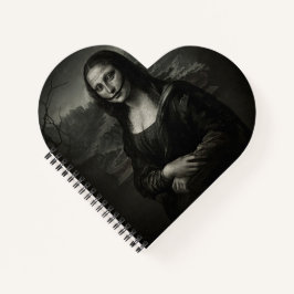 Notebook Dark Mona Lisa