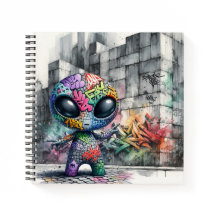 Notebook de Alienígena de grafite