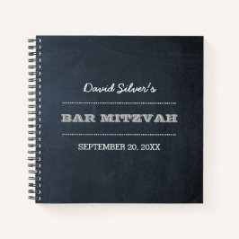 Notebook de Bar Silver Mitzvah Guest