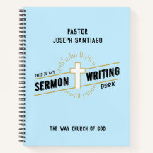 Notebook de Escrevendo Sermon Personalizado