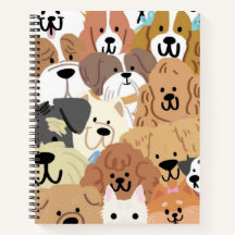 Notebook de Festa de Puppy Pile