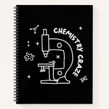 Notebook de química bonita
