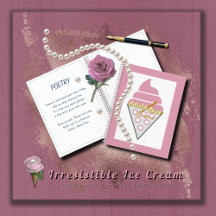 Notebook de Sorvete irresistível por Adiela Akoo