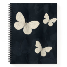 Notebook Elegante Borboletas Espirituadas
