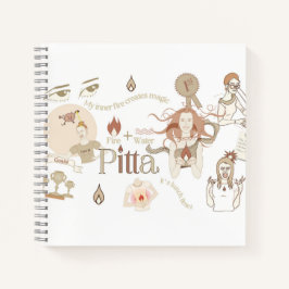 Notebook espiral Ayurveda Pitta Dosha