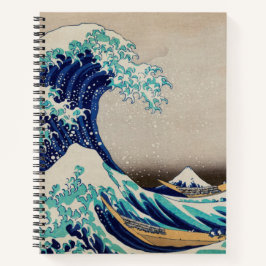 Notebook espiral "Big Wave" - Palavra-prima japone