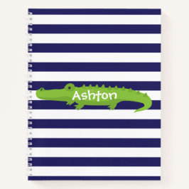 Notebook Espiral em Stripes de Rugby