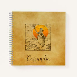 Notebook Espiral Vintage Halloween