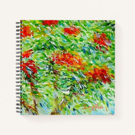 Notebook Floral Personalizado