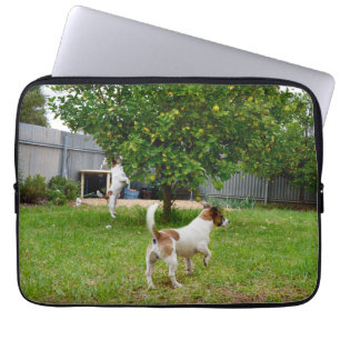 Notebook Fox Terrier Hora de Jogo, 13 polegadas capa para L