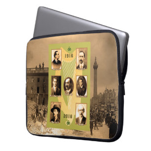 Notebook Imagem de Heróis Irlandeses para Capa de Neopreno