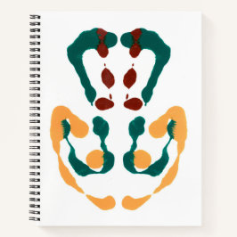 Notebook Inkblot Art