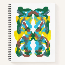 Notebook Inkblot Art
