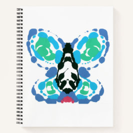 Notebook Inkblot Art