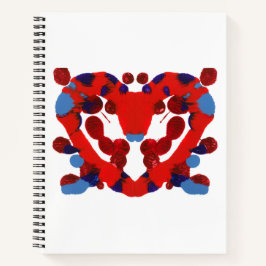 Notebook Inkblot Art
