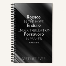 Notebook JW para irmãos - REJOICE ENDURE PERSEVERE