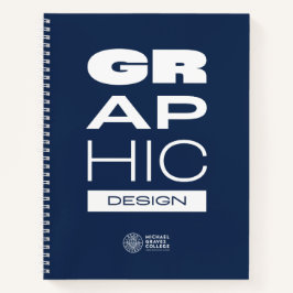 Notebook Kean MGC Graphic Design Spiral