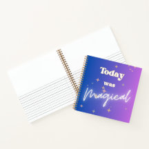 Notebook Mágico com Scrapbook Autografado Park