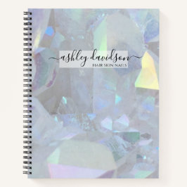 Notebook Modern Angel Aura Quartz Crystal