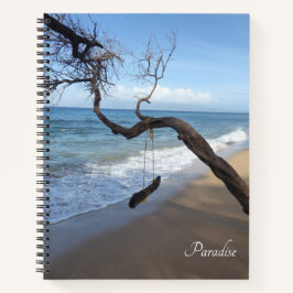 Notebook Ocean Paradise Swing Foto Large Spiral