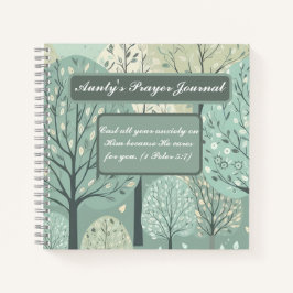 Notebook Personalizado - Floresta Verde Pastel