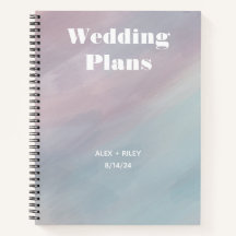 Notebook Personalizado para Planejador de Casament
