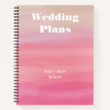 Notebook Personalizado para Planejador de Casament