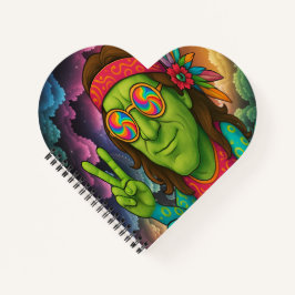 Notebook Psychedelic Hippie