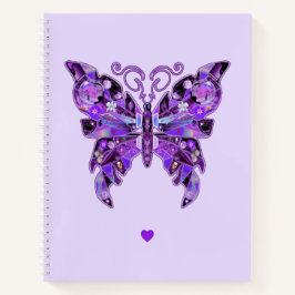Notebook Purple Butterfly 31
