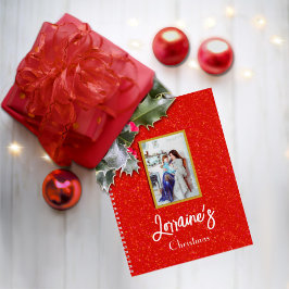 Notebook Red Joyoux Noel Spiral
