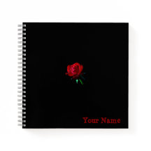 Notebook Rosa personalizado