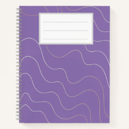 Notebook roxo