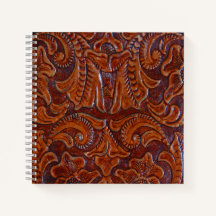Notebook Rustic Cognac Arrefecia Couro-IMPRESSÃO e