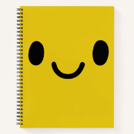 Notebook sorridente