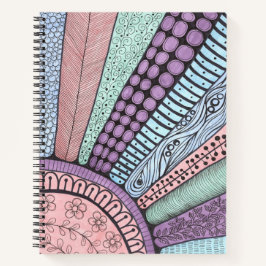 Notebook Sunburst Design