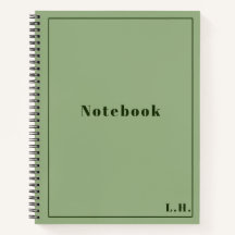 Notebook Verde Espiral