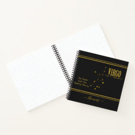 Notebook Virgo Zodiac Star