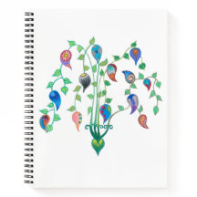 Notebook Whimsey Vines