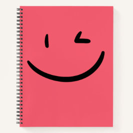 Notebook Winking Face
