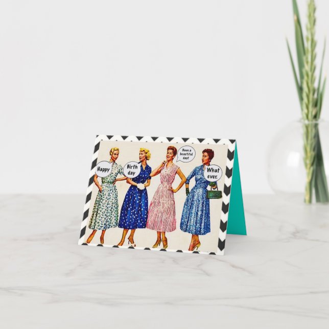 Notecard, aniversário de convite (Frente)