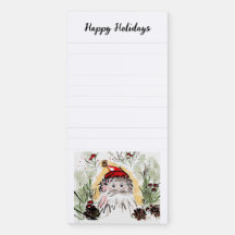 Notepad Magnético de Natal Personalizado para o Fr