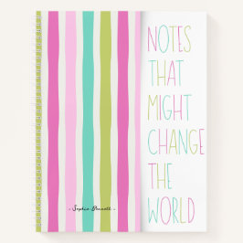Notes That Might Change the World – Colorful Strip