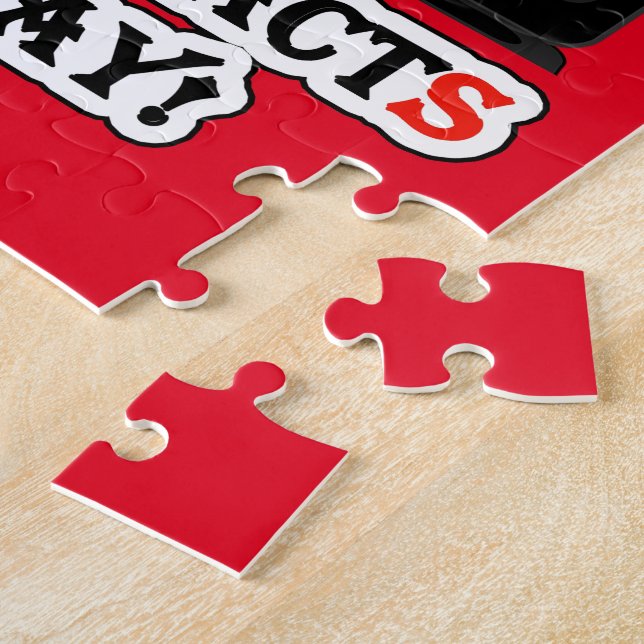 Notícias falsas e Quebra-cabeça de fotos 11x14 (Lateral)