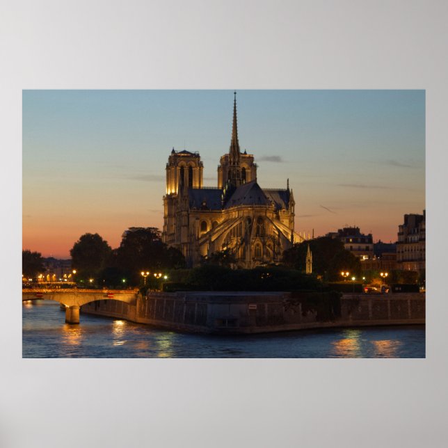 Notre Dame Paris Poster (Frente)