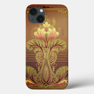 Nouveau floral vitoriano frieze elegante
