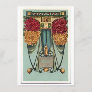 Nouveau Novembro Sagittarius Convite